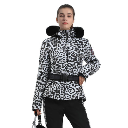 Skiing Jacket 2025 Mountain Snowboard Jackets Winter Hooded Woman Snow Jackets Outdoor Sports Outerwear Windproof Warm Tracksuit
