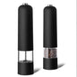 Stainless Steel And ABS Electric Salt Pepper Grinder Set Automatic Operation Spice Mill Charging And Battery Model for Kitchen