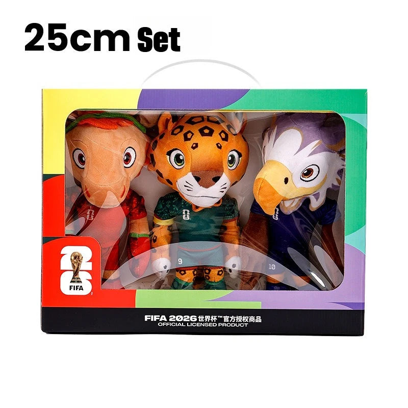 FIFA World Cup 2026 Mascot Plush Toy | Official Mascot Stuffed Animal Doll | Perfect Gift for Boys and Girls