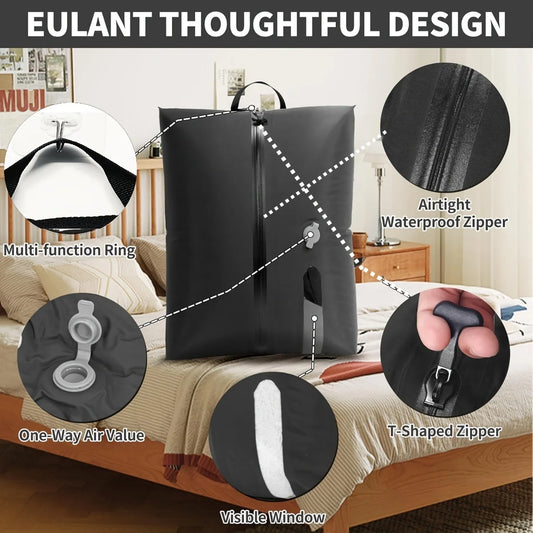 1/2pcs Luggage Vacuum Compression Bag Compression Storage Bag Reusable Travel Vacuum Sealed Bag for Travel Business Trips