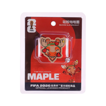 FIFA 2026 World Cup Mascot Silicone Slap Bracelets Fashion Wristband Toys Unisex Casual Jewelry Accessories for Men Women