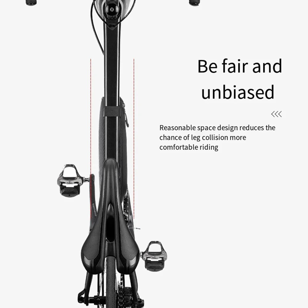 ROCKBROS Bike Saddle Bag MTB Road Cycling Reflective Twill Top Tube Triangle Bag Bicycle Handlebar Pouch Frame Front Tube Bag