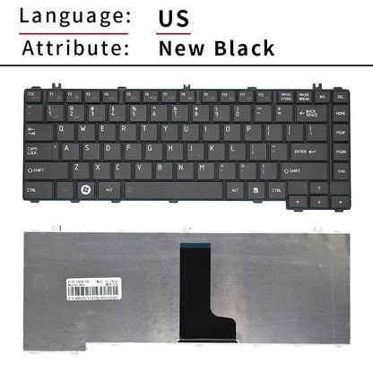 New keyboard For Toshiba Satellite C600 C645 L600 L600D L630 L635 L640 L645 L700 L730 L740 L745 L730 L735 US