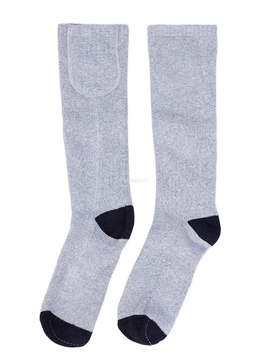 New Heated Socks for Men Women Rechargeable 6000mah Battery Electric Socks Winter Foot Warmer Outdoor Skiing Hunting Fishing
