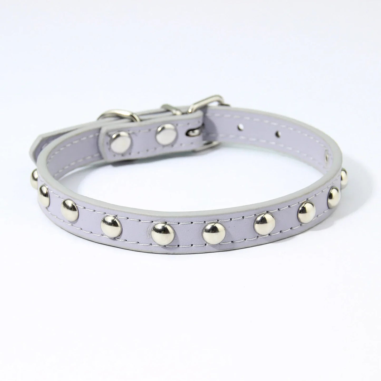 Rivets Anti-Bite Leather Dog Cat Collars Pu For Small Medium Large Dogs Pet Collar Pet Products Kitten Puppy Neck Strap