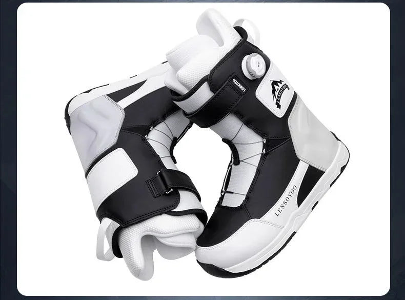 Winter New 2025 Ski Shoes Women Outdoor Sports Snowboarding Boots Men Warm Breathable Waterproof Cold Resistant Snow Shoes
