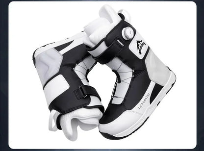 Winter New 2025 Ski Shoes Women Outdoor Sports Snowboarding Boots Men Warm Breathable Waterproof Cold Resistant Snow Shoes