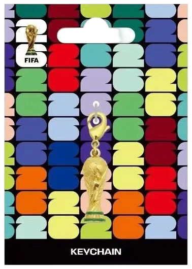 FIFA Official 2026 World Cup Trophy Keychain Authentic World Cup Merchandise Football Fan Gift Pendant
