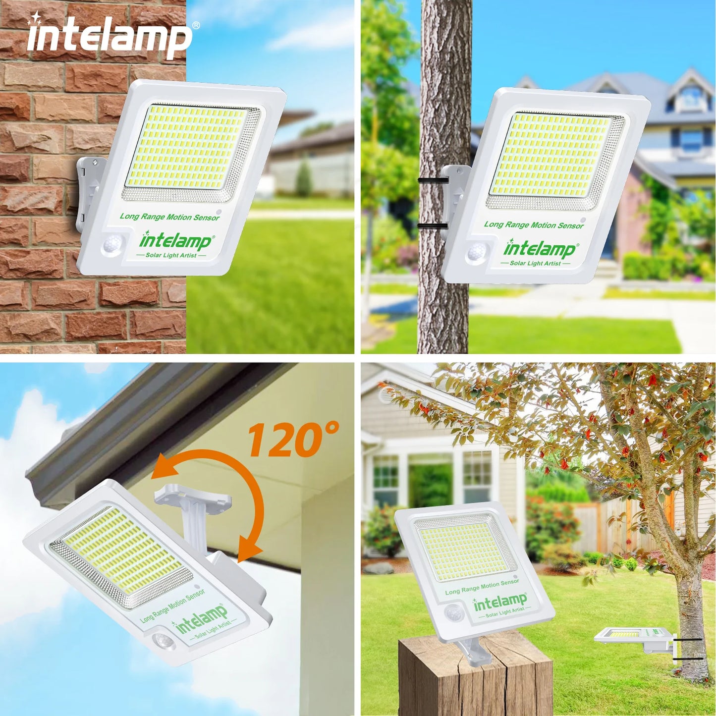 3000LM Solar Light for Outdoor Solar Lamp Sunlight Motion Sensor Light Remote Control Waterproof Garden Street Wall Yard Lamp