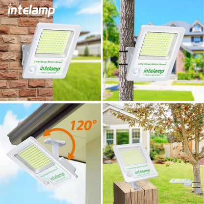 3000LM Solar Light for Outdoor Solar Lamp Sunlight Motion Sensor Light Remote Control Waterproof Garden Street Wall Yard Lamp