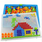 296pcs 3D Puzzle Educational STEM Toys, Mushroom Grain Design Boxed Building Board Games for Kids Learning Activities