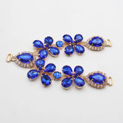 1 pcsOf Fashionable Rhinestone Metal Slipper Chains And Bread Shoes Bikini Women's Shoes Metal Slippers Women's Open Toe