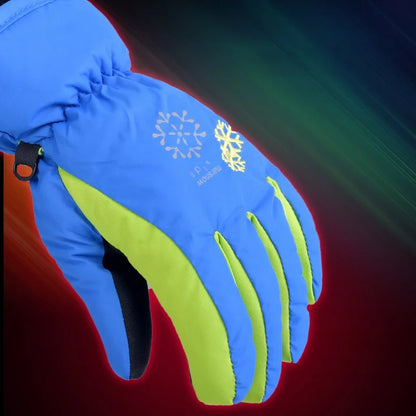 Outdoor Sport  Skiing Gloves Windproof Men Women Kids Winter Warm Ski Gloves Mittens Waterproof Skiing Breathable Air S/M/L/XL