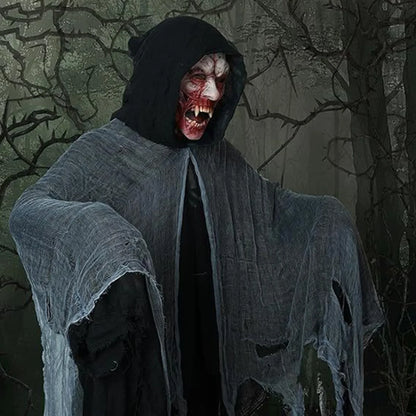 Witch Costumes Halloween Adult Cloak Vampire Hooded Cosplay Costume Cloak Scary Grim Reaper Dress Up Prank Horror Costume Props