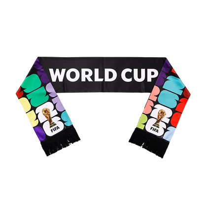 FIFA 2026 World Cup Souvenirs & Merchandise, National Team Fan Scarf, Cheer Scarf for Football Fans