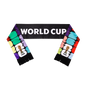 FIFA 2026 World Cup Souvenirs & Merchandise, National Team Fan Scarf, Cheer Scarf for Football Fans