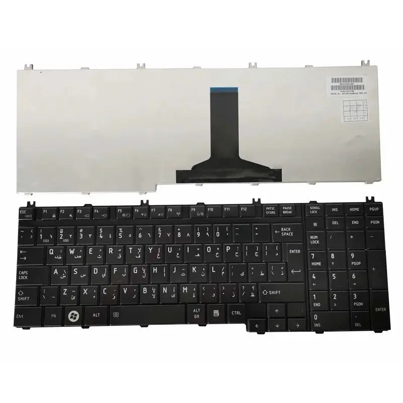 US/UK/UI/RU/SP/FR/AR/GR Laptop Keyboard For Toshiba A500 A505 AX53 AX55 B450 B451 B551 B552 B651 B650 F42 F60 F501 F750 L500
