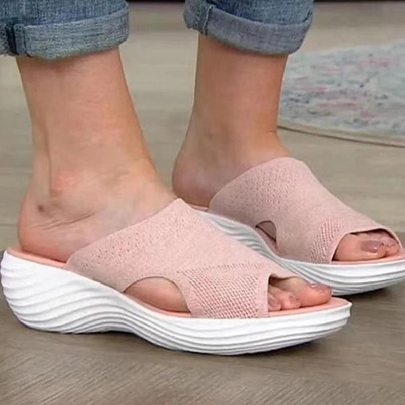Women Shoes Sandals Summer Party Ladies Shoes Slides Women's Shoes Wedge Sandals Ladies Plus Size Footwear Woman Slippers Female