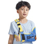 VELPEAU Kids Arm Sling Shoulder Immobilizer with Waist Strap, Sponge Filled Design, Arm Support Brace for Children, Boys, Girls
