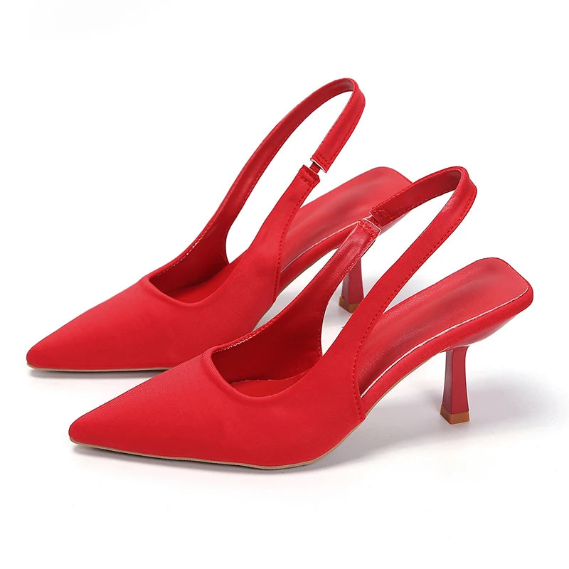 New Autumn Women's Shoes Fashion Women's Pumps Pointed Toe High Heels Shallow Women's Sandals