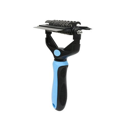 3 In 1 Pet Deshedding Brush, Dog Hair, Pet Fur Knot Cutter