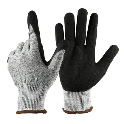 Level 5 Cut Resistant Gloves 3D Comfort Stretch Fit  Washable Anti-cut Protective Gloves for Construction Gardening