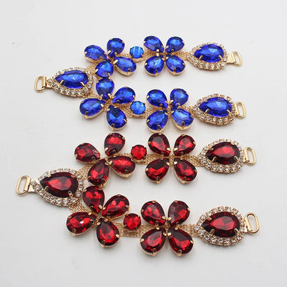 1 pcsOf Fashionable Rhinestone Metal Slipper Chains And Bread Shoes Bikini Women's Shoes Metal Slippers Women's Open Toe