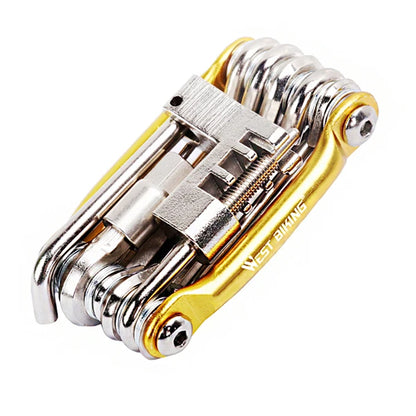 WEST BIKING 11 in 1 Bicycle Repair Tool  Multifunction Bicycle Repair Set  MTB Road Bike Repair Tools Kit  Wrench Screwdriver