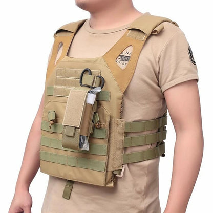 Tactical Outdoor Molle Scissor Bag Medical Shears Pouch Multifunctional Tourniquet Holder Storage Bag Case Flashlight Holster