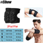 1Pair Breathable Anti-slip Elbow Knee Pads Mountain Bike Cycling Protection Dancing Knee Brace Support MTB Knee Protector Ride