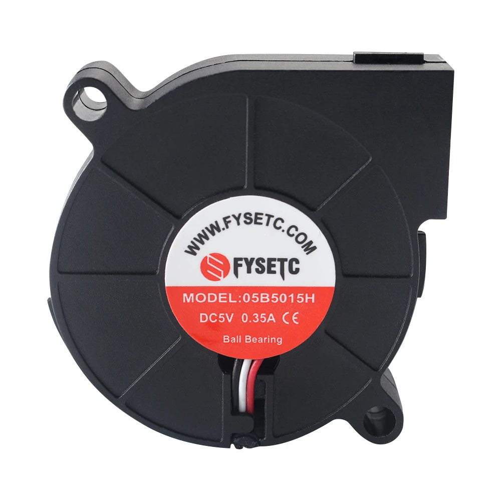 Prusa i3 MK3 MK3S+ DC 5V 5015 50mm Blow Radial Cooling Fan Double Ball Bearing Front Print Fan Cooler Radiator 3D Printer Parts