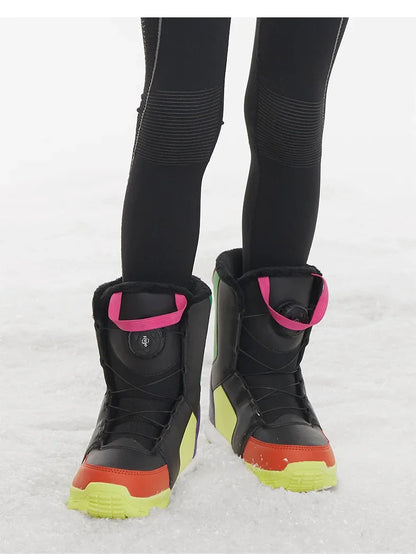 Skiing Women Snow Boot Footwear Snowboard Boots Ski Boots Men Warm Waterproof 2025 Outdoor Thermal Snowboard Shoes Ski Equipment