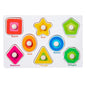 Stacking Puzzle Game Blocks Educational Toy for Kids Montessori Wooden Shape Sorting Puzzle Sensory Toys Developmental 1 2 3 4 Y