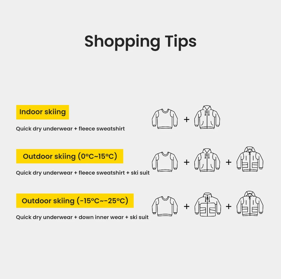 Oversize Ski Hoodie Men Women Warm Windproof Waterproof Snow Hoodie Ski Jacket Skiing Snowboarding Hooded Jackets Ski Equipment