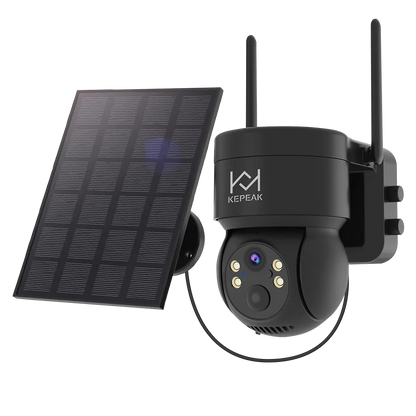 Built-in Battery Outdoor Wireless Solar IP Camera  WiFi PTZ 1080P Video Surveillance Long Time Standby Waterproof