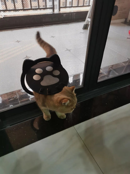 Pet Screen Door Magnetic Self-Closing Small Dogs and Cats Door with Locking Function for Screen Door, Window and Porch