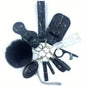 Self Defense Keychain for Women - Personal Safety Alarm with LED Light & Emergency Whistle | Protective Security Accessories