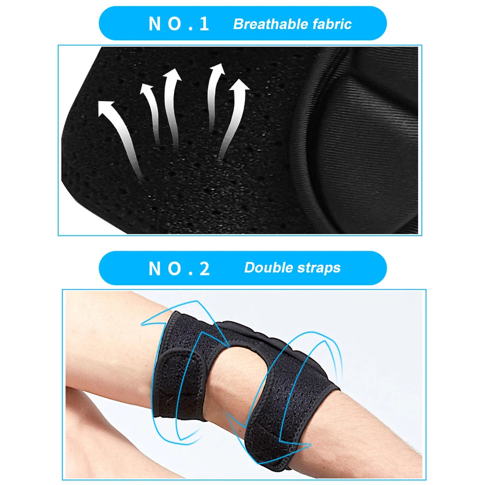 1Pair Breathable Anti-slip Elbow Knee Pads Mountain Bike Cycling Protection Dancing Knee Brace Support MTB Knee Protector Ride