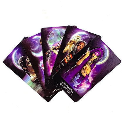 Oracle Cards Family Gathering Leisure Game Cards Prediction Divination Deck Board Playing Card Game,Halloween and Christmas Gift