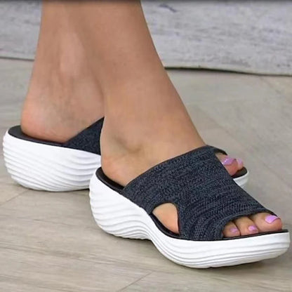 Women Shoes Sandals Summer Party Ladies Shoes Slides Women's Shoes Wedge Sandals Ladies Plus Size Footwear Woman Slippers Female