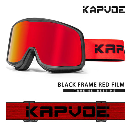 KAPVOE Sale OTG Photochromic Ski Snowboard Goggles Women Men Outdoor Sports Skiing Eyewear UV 400 Winter Snow Protection Glasses
