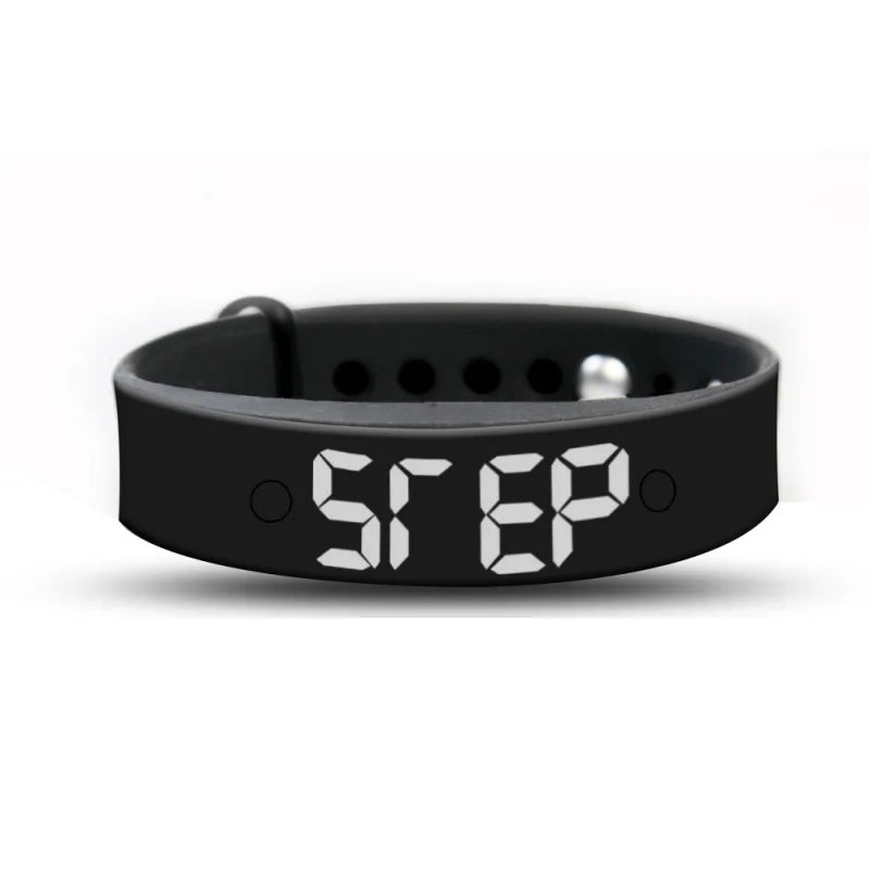 Smart Male Woman Student Children's Sports Electronic Bracelet Vibration Alarm Clock Waterproof Step Count Gift Electronic Watch