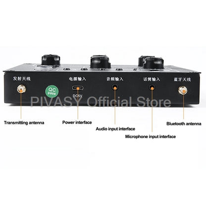 50W 8.5 Inch Bluetooth Speaker Audience High Power Speaker Amplifier Smart Sound Box High Fidelity Home Cinema for TV PC Desktop