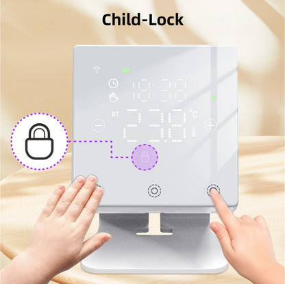 Smart Home Thermostat WiFi Heating Water/Gas Boiler Tuya RF433 Wireless Battery Powered Temperature Controller Alexa Google Home