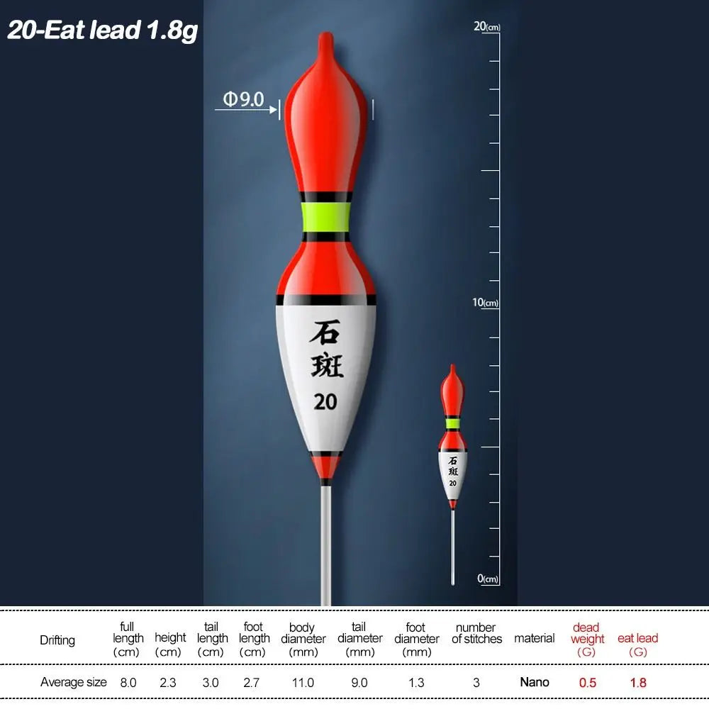Slip Drift Tube Rock Fishing float New Indicator Fluctuate Floats Bobbers Mix Size Assorted Sizes Light Stick Floats fishing