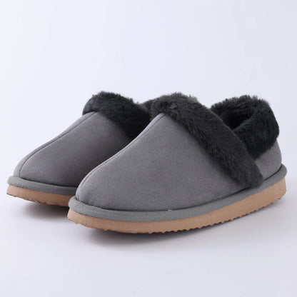 Asgard Women's Winter Fuzzy Cotton Shoes Indoor Warm Memory Foam Anti-Slip Snow Boots Lady Comfortable Soft Casual Houes Slipper