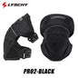 LYSCHY Motorcycle Knee Pads Summer Breathable Protective Motocross Kneepad Night Reflective Motorbike Racing Guards Protection