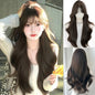Synthetic Short Lolita Cosplay Christmas Halloween Bob Brown Blonde LM Wig With Long Curly Ponytail Natural Fake Hair for Women