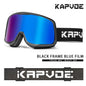 KAPVOE Sale OTG Photochromic Ski Snowboard Goggles Women Men Outdoor Sports Skiing Eyewear UV 400 Winter Snow Protection Glasses