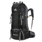 60L Camping Hiking Backpacks Men Outdoor Tourist Backpacks Nylon Sport Bag for Climbing Travelling with Rain Cover Free Knight